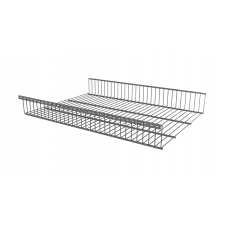 Корзина стационарная серебристого цвета 603x440x85 мм