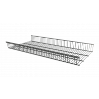 Корзина стационарная черного цвета 903x440x85 мм