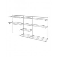 Гардеробная система Практик Home Optima G240 белая