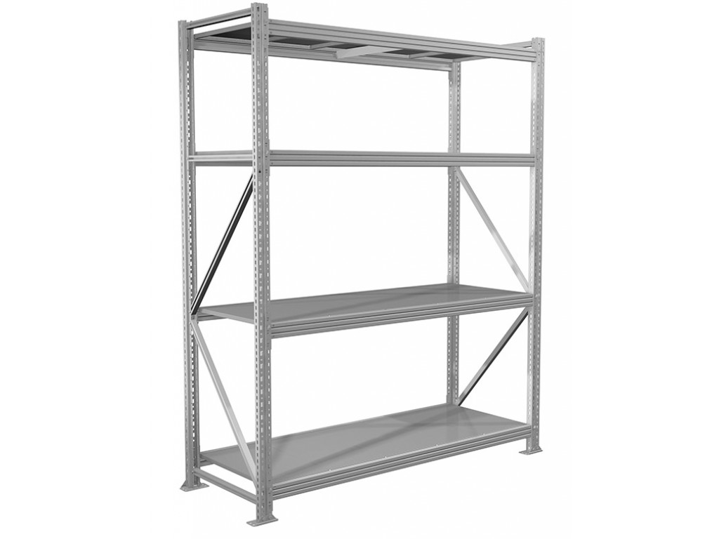 Стеллаж MS PRO 200x180x40/4