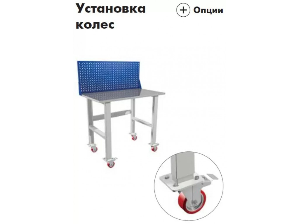 Верстак тяжелый Практик Expert WS W160.F2.F2.021 комплект №800