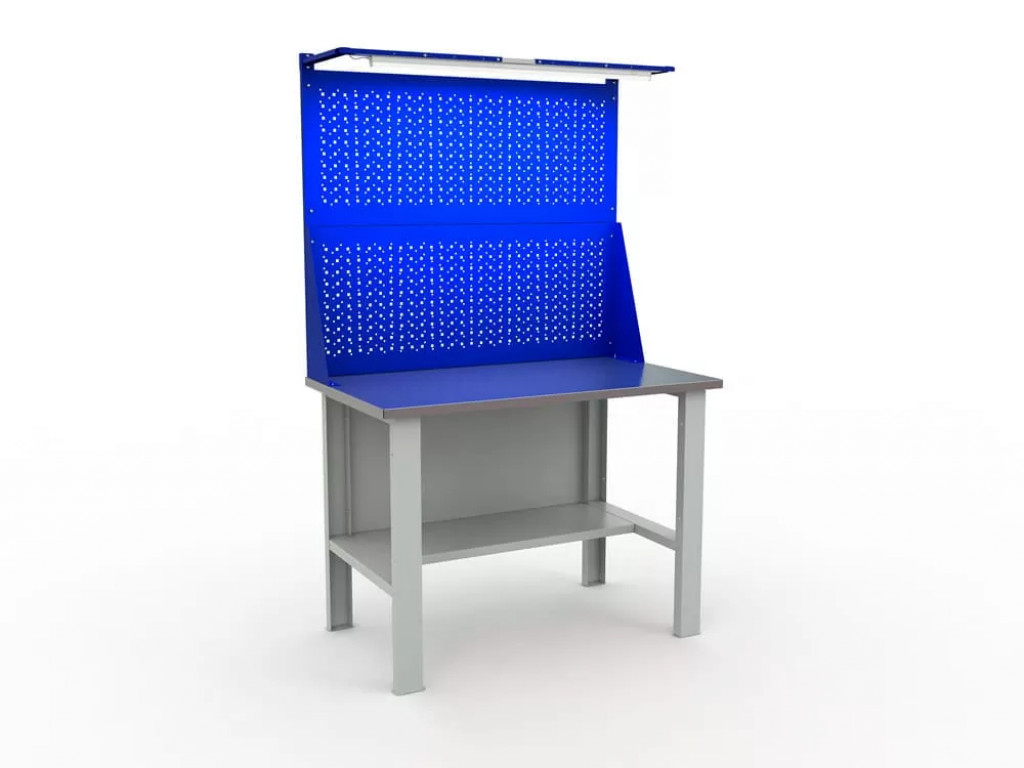 Верстак тяжелый Практик Expert WS WTS120.F2.F2.021 комплект №670